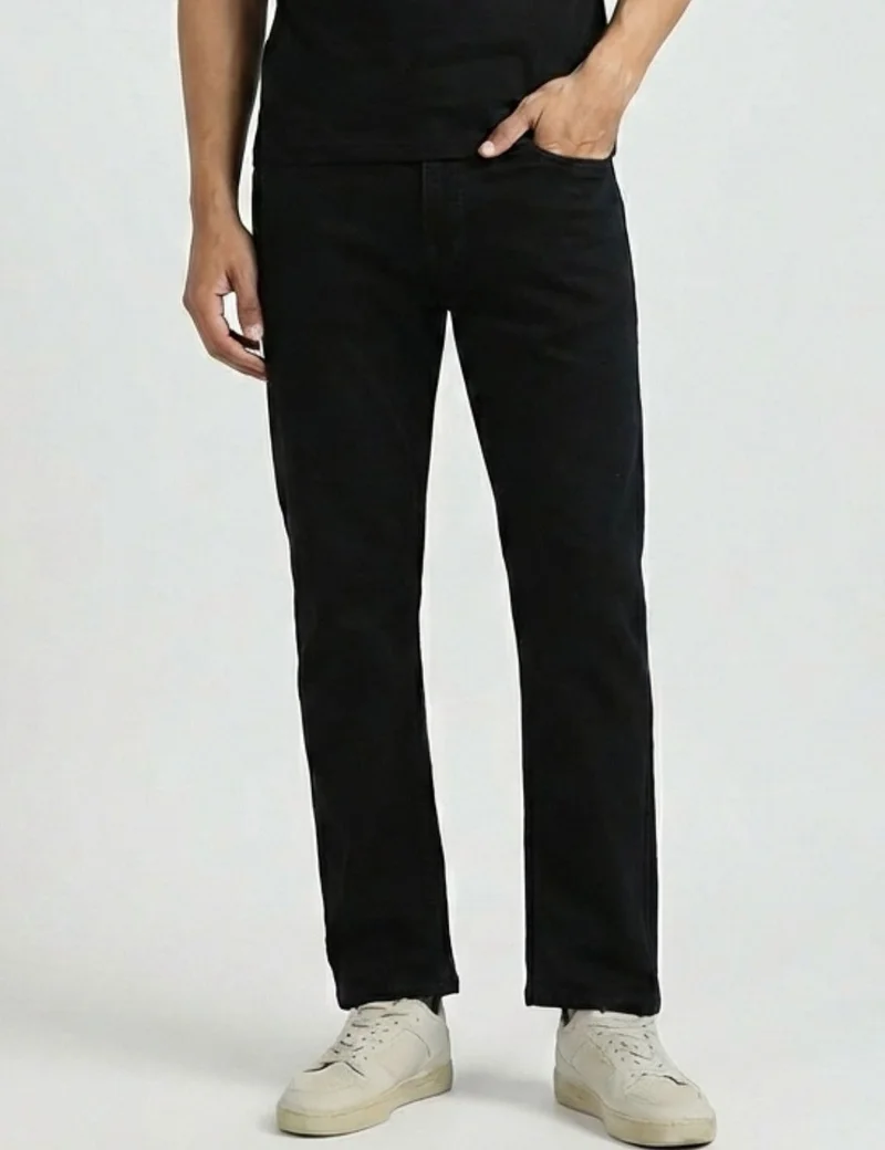 inkd جينز رجالي كلاسيكي عادي مع 5 جيوب | منتصف الصعود | ناعم وقابل للتمدد